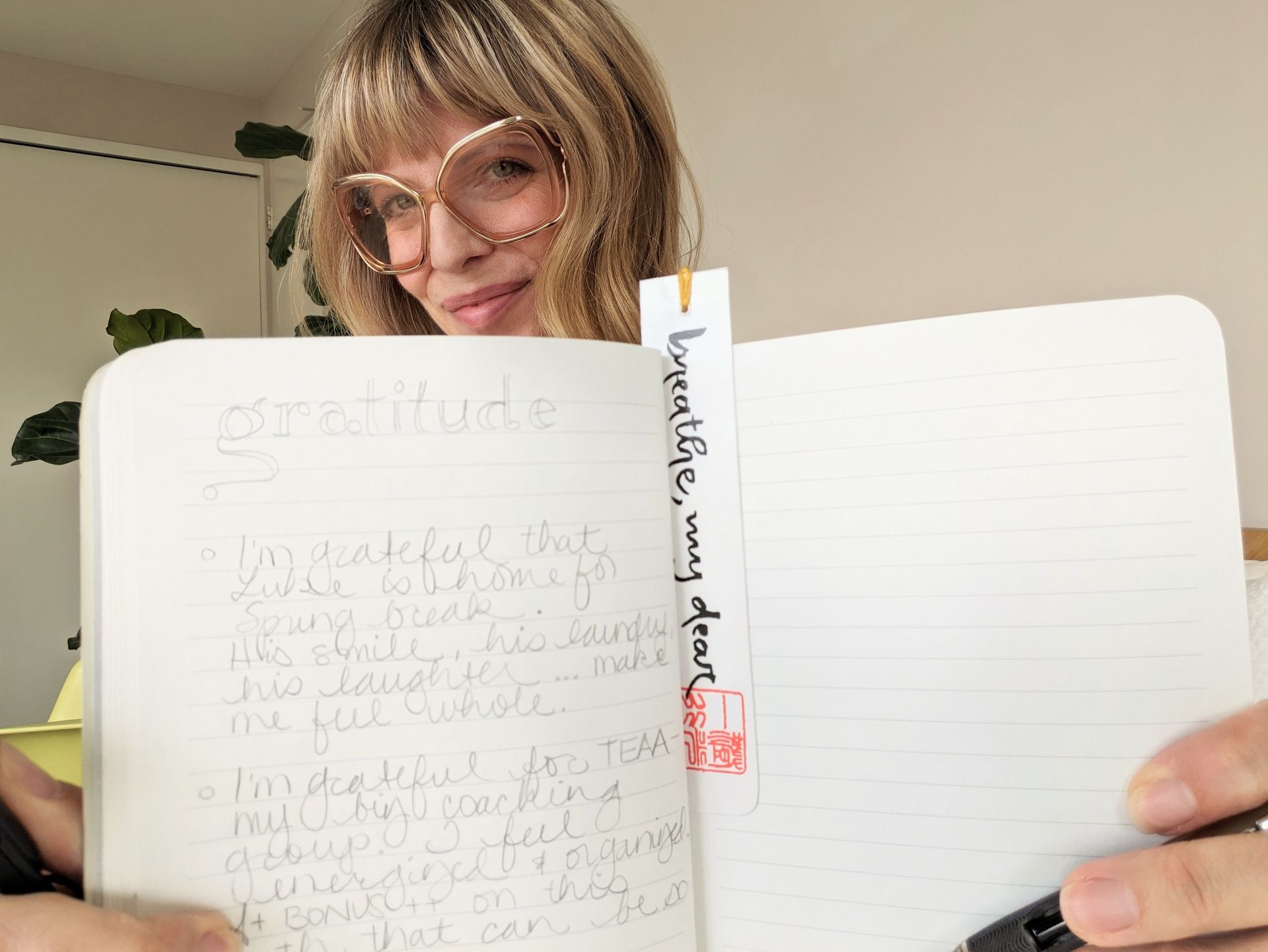  Amy's gratitude journal