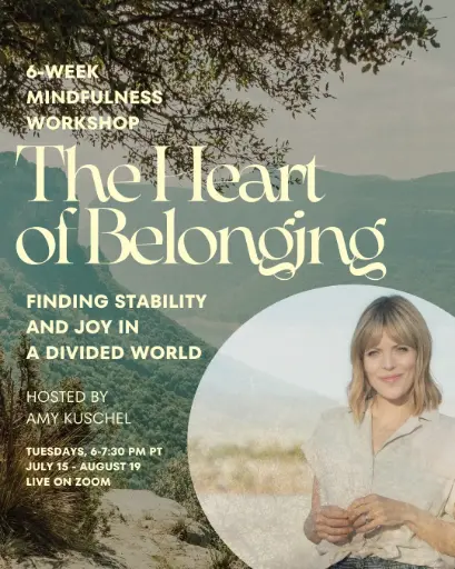 A 6-week mindfulness workshop Summer 2025